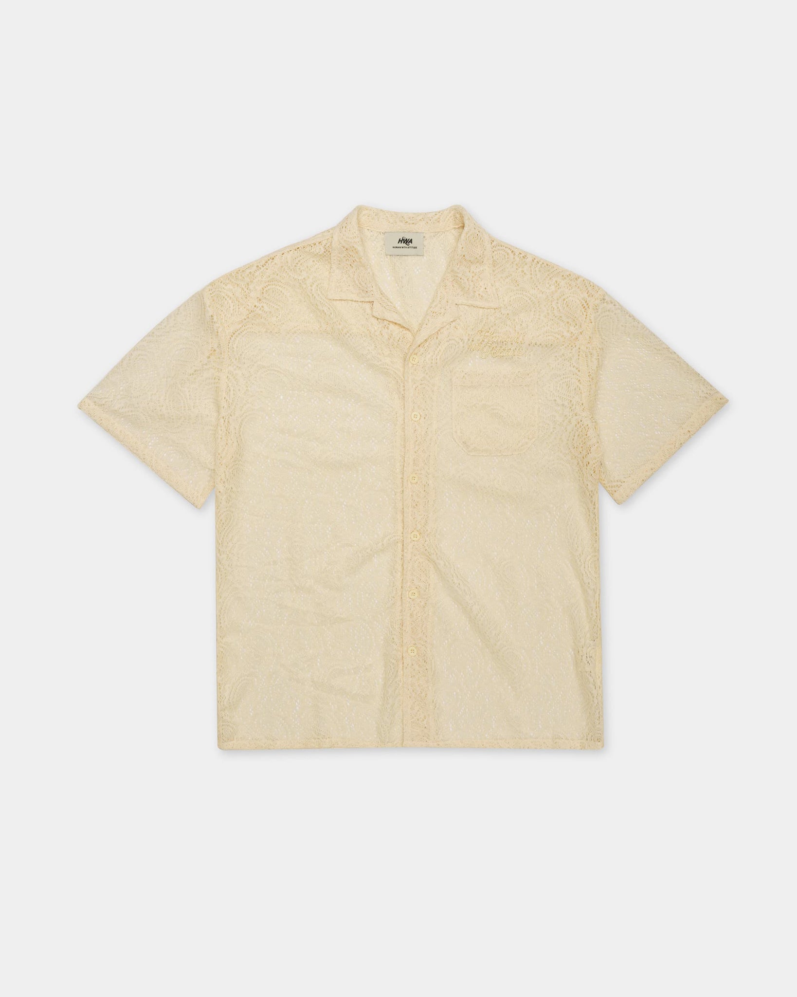 Cuban Lace Shirt - Vanilla